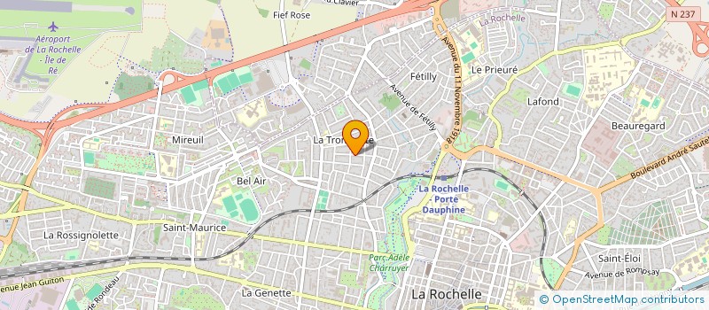 localisation de l'entreprise COLBERT  LA ROCHELLE