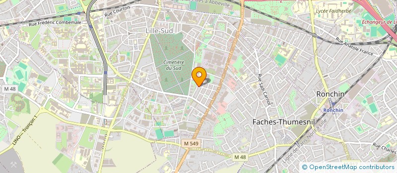 localisation de l'entreprise COLBERT IMMOBILIER à LILLE