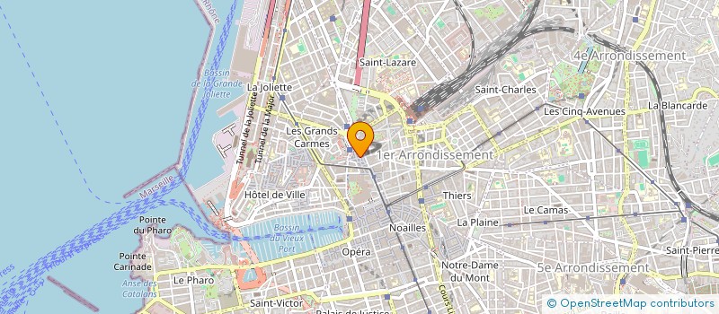 localisation de l'entreprise COLBERT MOOV à MARSEILLE