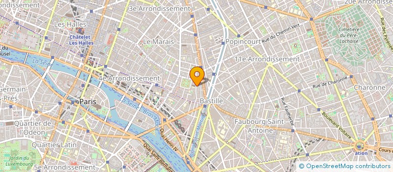 localisation de l'entreprise COLBR  PARIS