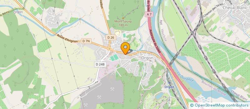 localisation de l'entreprise COLBY TEL  ORGON