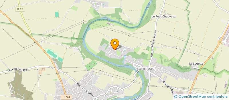 localisation de l'entreprise COLCAL à NIORT