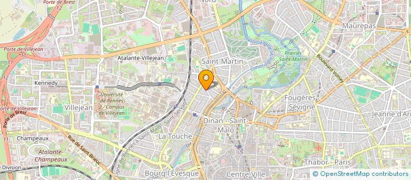 localisation de l'entreprise COLCOTT  RENNES