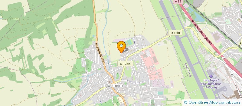 localisation de l'entreprise COLD CLINIC  BLOTZHEIM