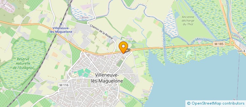 localisation de l'entreprise COLDEP DEVELOPPEMENT INVEST  VILLENEUVE-LES-MAGUELONE