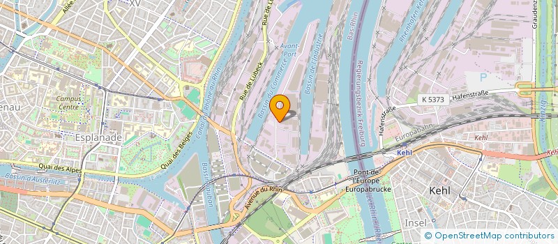 localisation de l'entreprise COLDIS à STRASBOURG