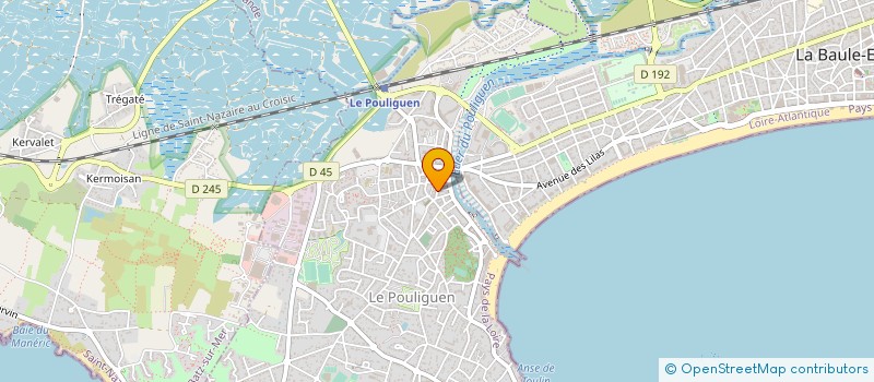 localisation de l'entreprise COLDRIVER à LE POULIGUEN