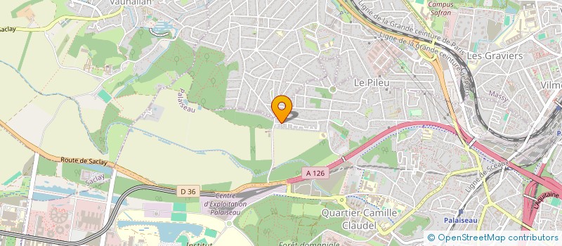 localisation de l'entreprise COLDUP à PALAISEAU
