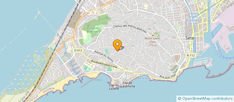 localisation de l'entreprise COLEA à SETE