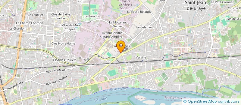 localisation de l'entreprise COLEBRO à SAINT-JEAN-DE-BRAYE