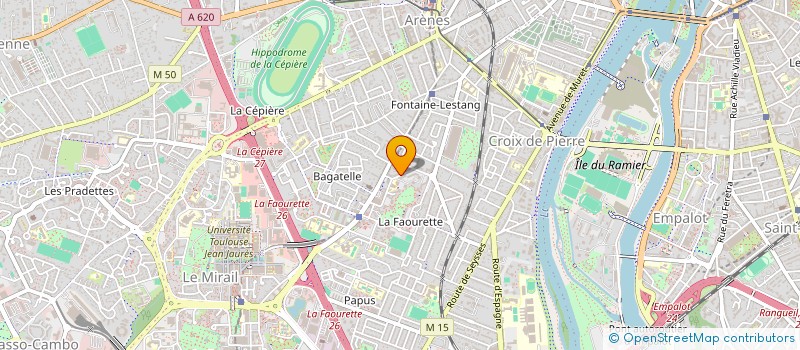 localisation de l'entreprise COLECTIVO PALTA  TOULOUSE