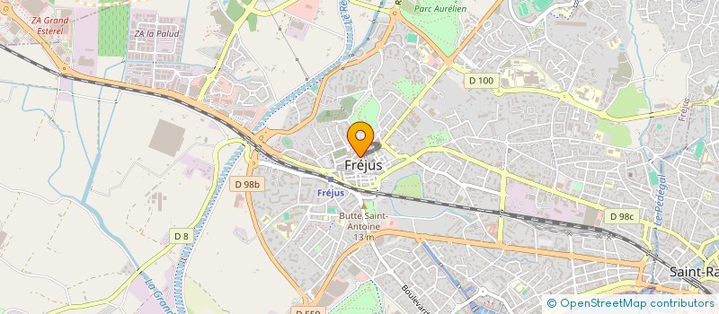 localisation de l'entreprise COLEE ESTHETIQUE à FREJUS