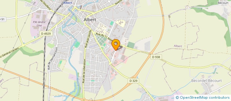 localisation de l'entreprise COLEGRAM  ACHEUX-EN-AMIENOIS
