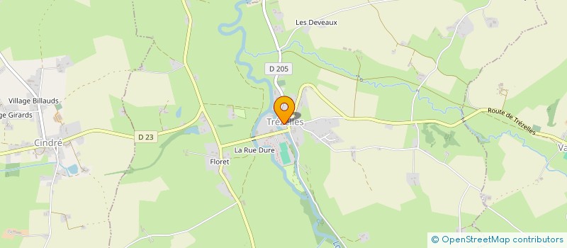 localisation de l'entreprise COLEM  TREZELLES