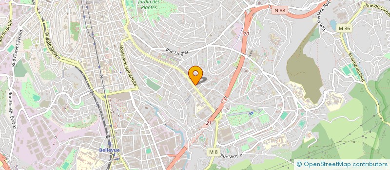 localisation de l'entreprise COLEMAT  SAINT-ETIENNE