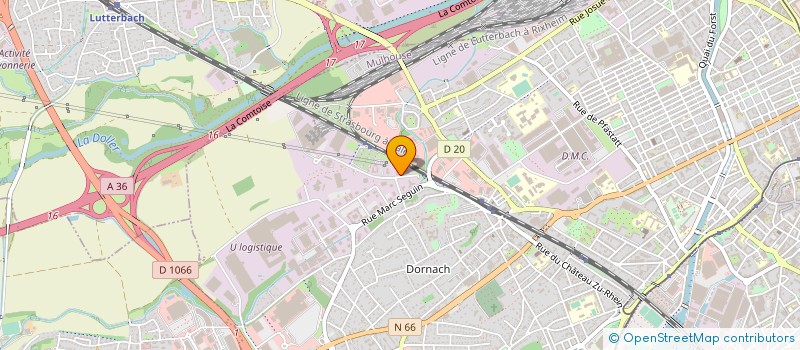 localisation de l'entreprise COLEOCASH  MULHOUSE