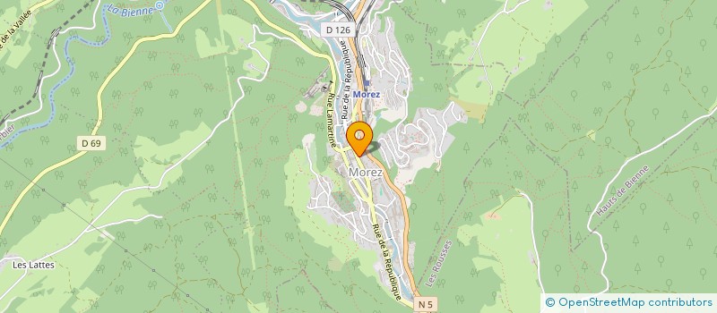 localisation de l'entreprise COLEPIERRE  HAUTS DE BIENNE