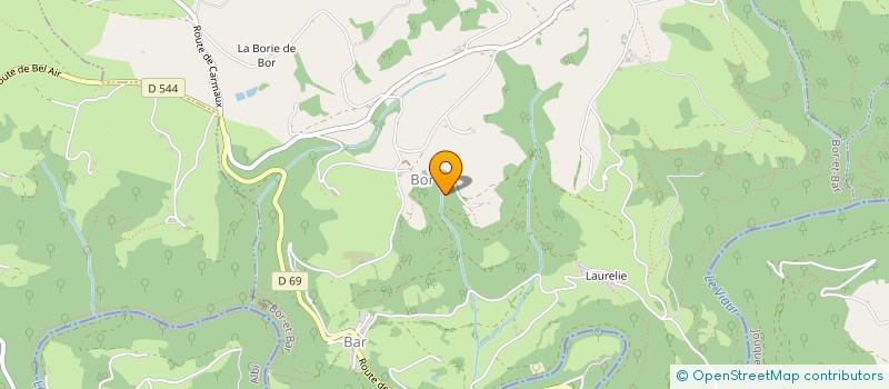 localisation de l'entreprise COLETTA  BOR-ET-BAR