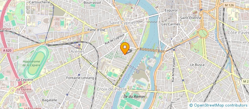 localisation de l'entreprise COLETTE à TOULOUSE