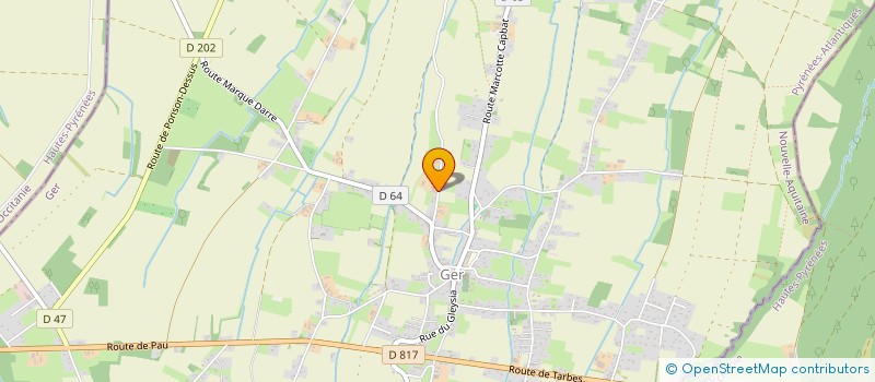 localisation de l'entreprise COLETTE  VIC-EN-BIGORRE