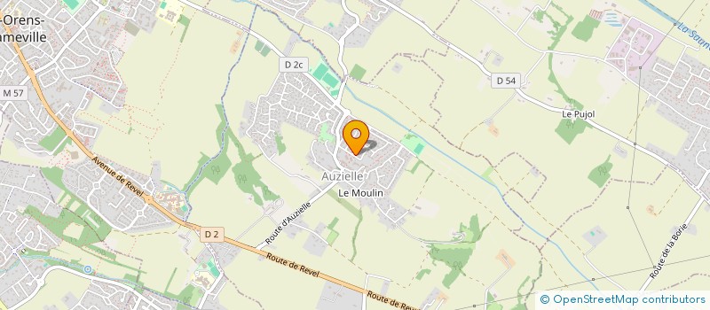 localisation de l'entreprise COLETTE  AUZIELLE