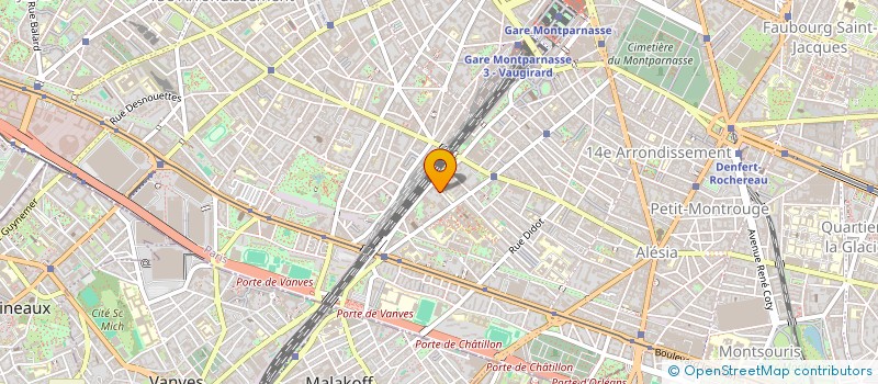 localisation de l'entreprise COLETTE BRESSON  PARIS