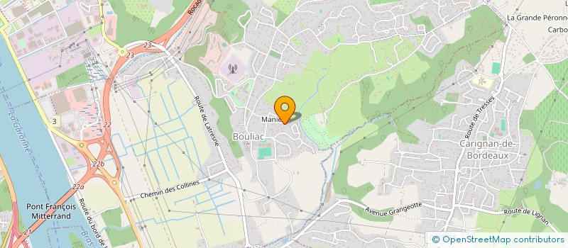 localisation de l'entreprise COLETTE BRUNET  BOULIAC