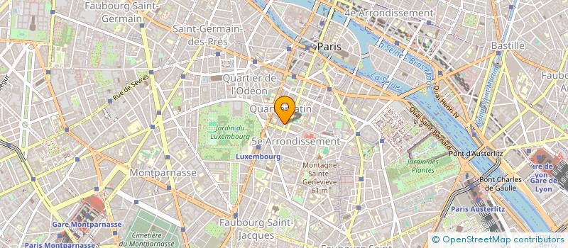 localisation de l'entreprise COLETTE IMMOBILIER  PARIS