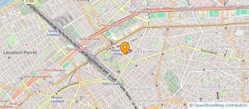 localisation de l'entreprise COLEX à PARIS