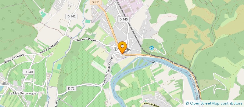 localisation de l'entreprise COLEYO  MERCUES