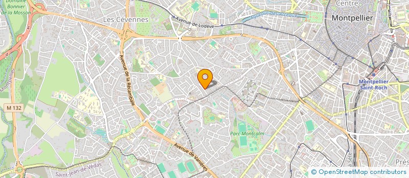 localisation de l'entreprise COLFRA à MONTPELLIER