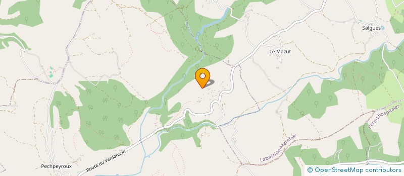 localisation de l'entreprise COLFREIX  CEZAC