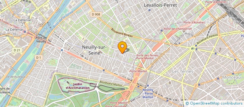 localisation de l'entreprise COLGATE BUSINESS CLUB à NEUILLY-SUR-SEINE