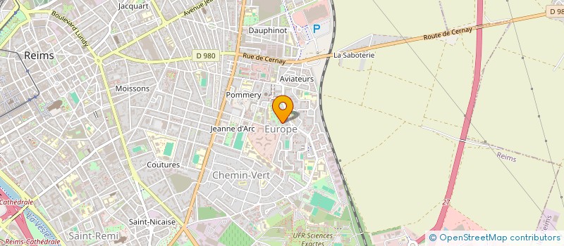 localisation de l'entreprise COLGIU DEVELOPPEMENT à REIMS