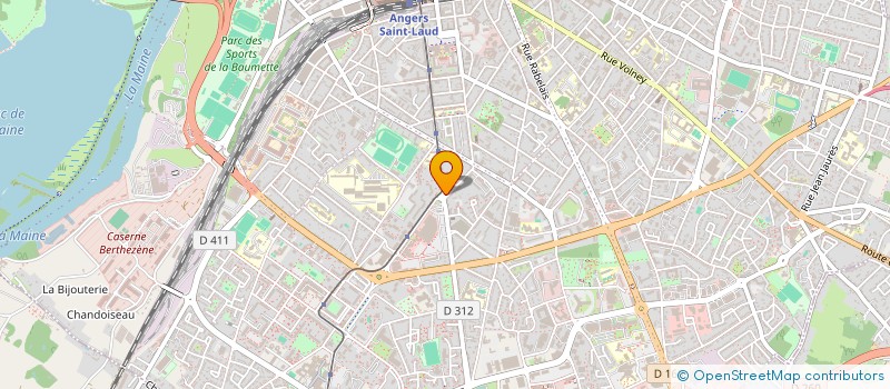 localisation de l'entreprise COLHOC à ANGERS