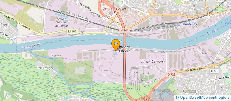 localisation de l'entreprise COLI SHIPPING & TRANSPORT FRANCE SAS NANTES à NANTES