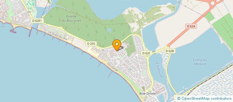 localisation de l'entreprise COLIANE  LE GRAU-DU-ROI