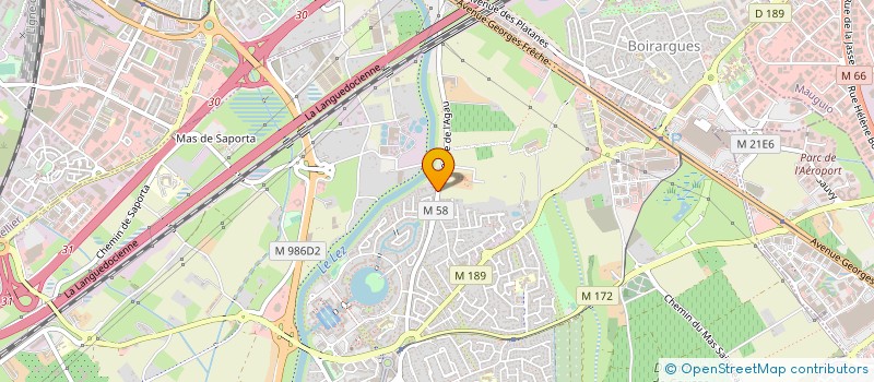 localisation de l'entreprise COLIBASE SOLUTIONS  MONTPELLIER