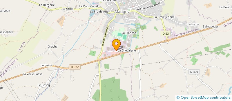 localisation de l'entreprise COLIBERT  MARIGNY-LE-LOZON