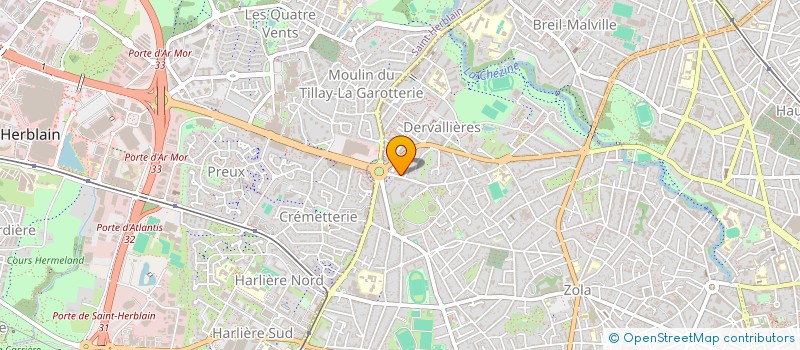 localisation de l'entreprise COLIBRI 224 à NANTES
