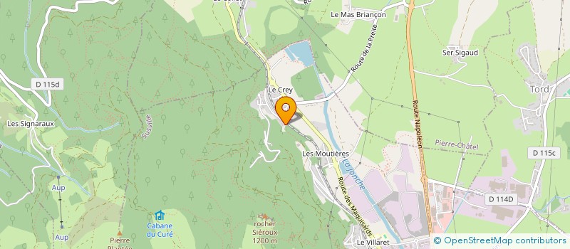 localisation de l'entreprise COLIBRI 3EG  SUSVILLE