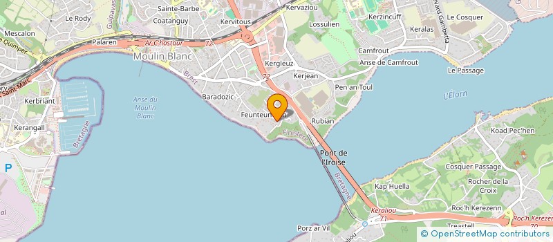localisation de l'entreprise COLIBRI à LE RELECQ-KERHUON