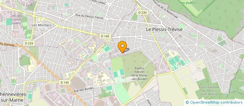 localisation de l'entreprise COLIBRI  LE PLESSIS-TREVISE