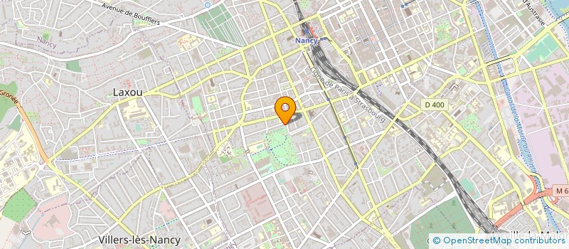 localisation de l'entreprise COLIBRI  NANCY