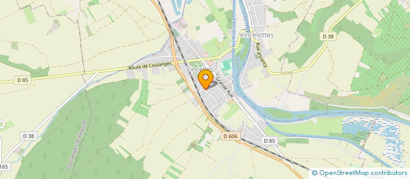 localisation de l'entreprise COLIBRI  VINCELLES