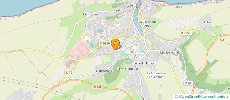 localisation de l'entreprise COLIBRI  SAINT-VALERY-EN-CAUX