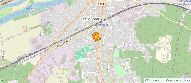 localisation de l'entreprise COLIBRI à LES MUREAUX