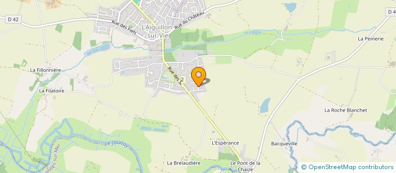 localisation de l'entreprise COLIBRI  COMMEQUIERS