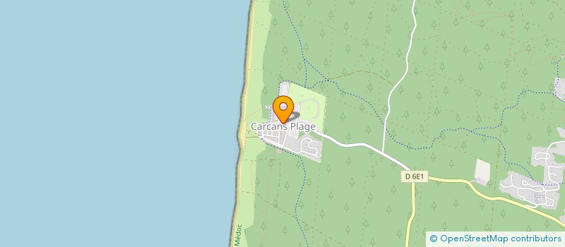 localisation de l'entreprise COLIBRI  CARCANS