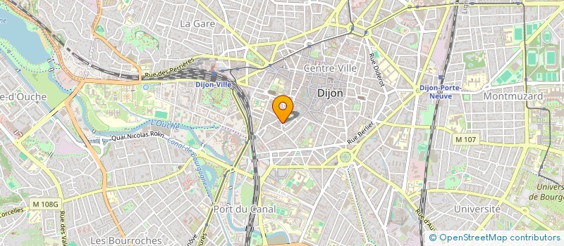 localisation de l'entreprise COLIBRI  DIJON